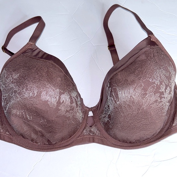 SOMA Lightest Lift Perfect Coverage in Mocha Taupe Underwire Bra Sz 34DD NEW - Picture 13 of 16